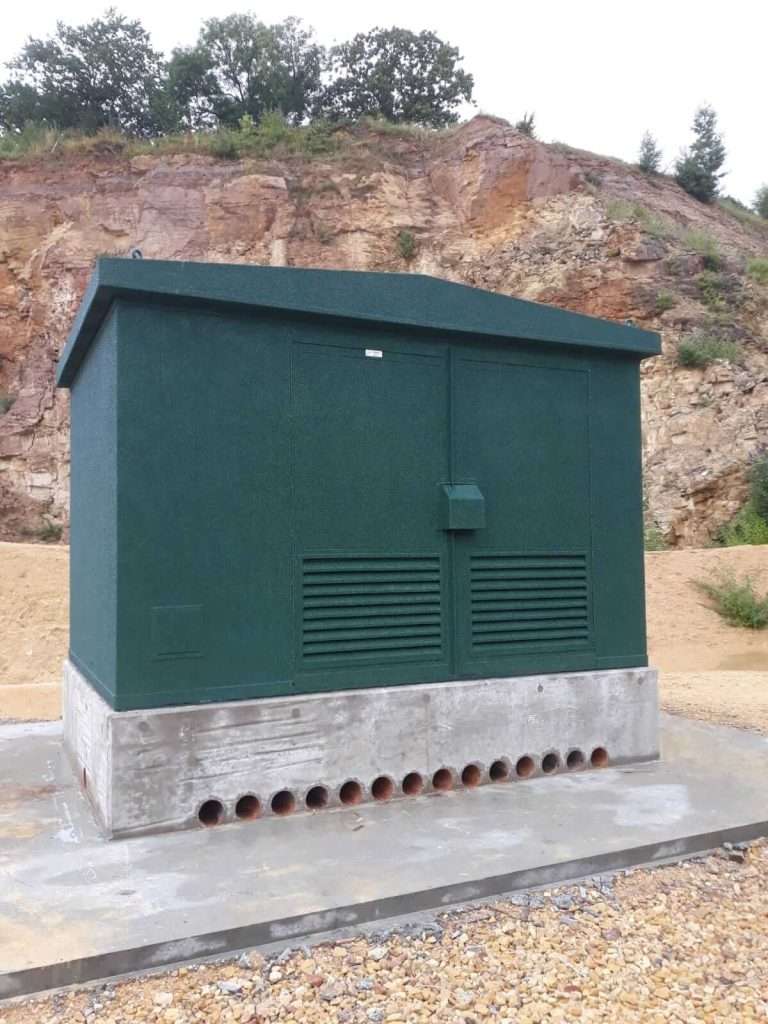 AIG steel security enclosure for electrical equipment