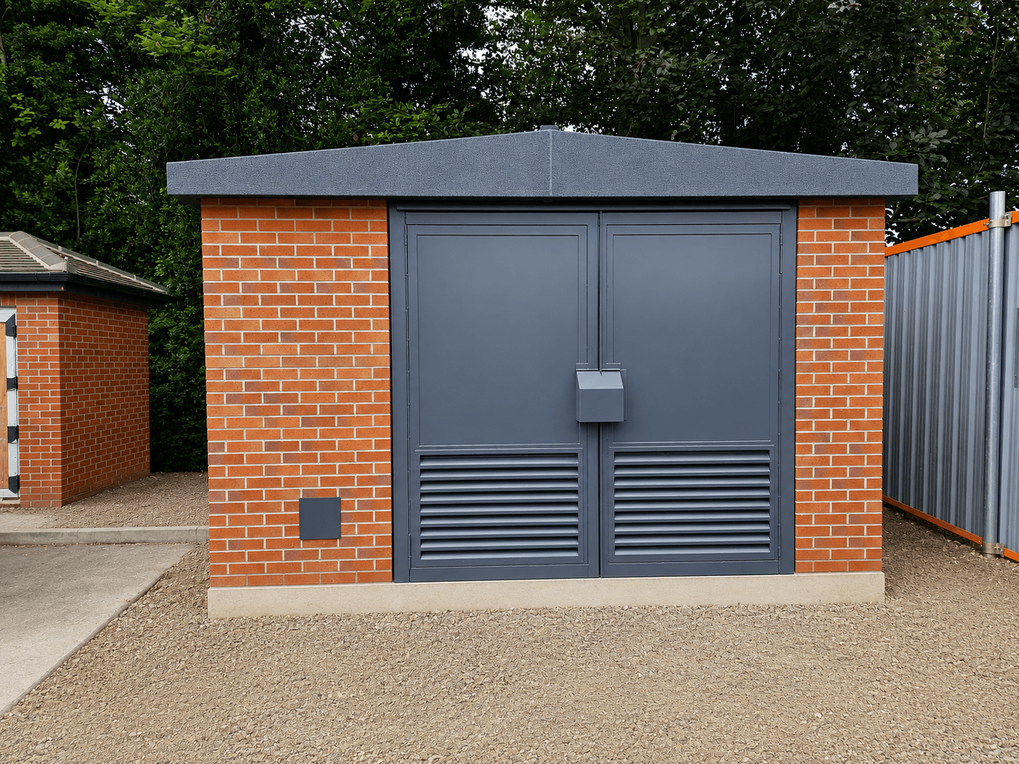 AIG Type K SR2 electrical substation door