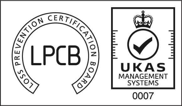 LPCB UKAS certified management system logo
